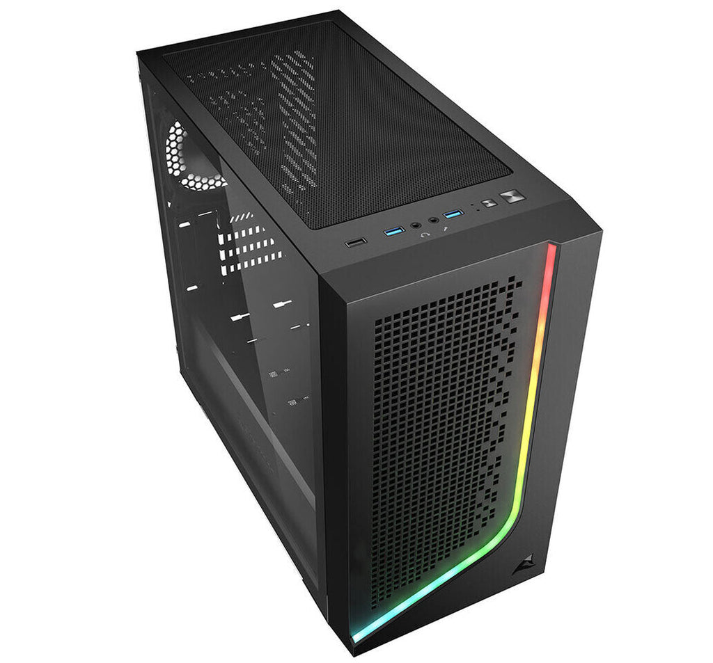 Sharkoon J1000 ARGB - mATX Case - Black