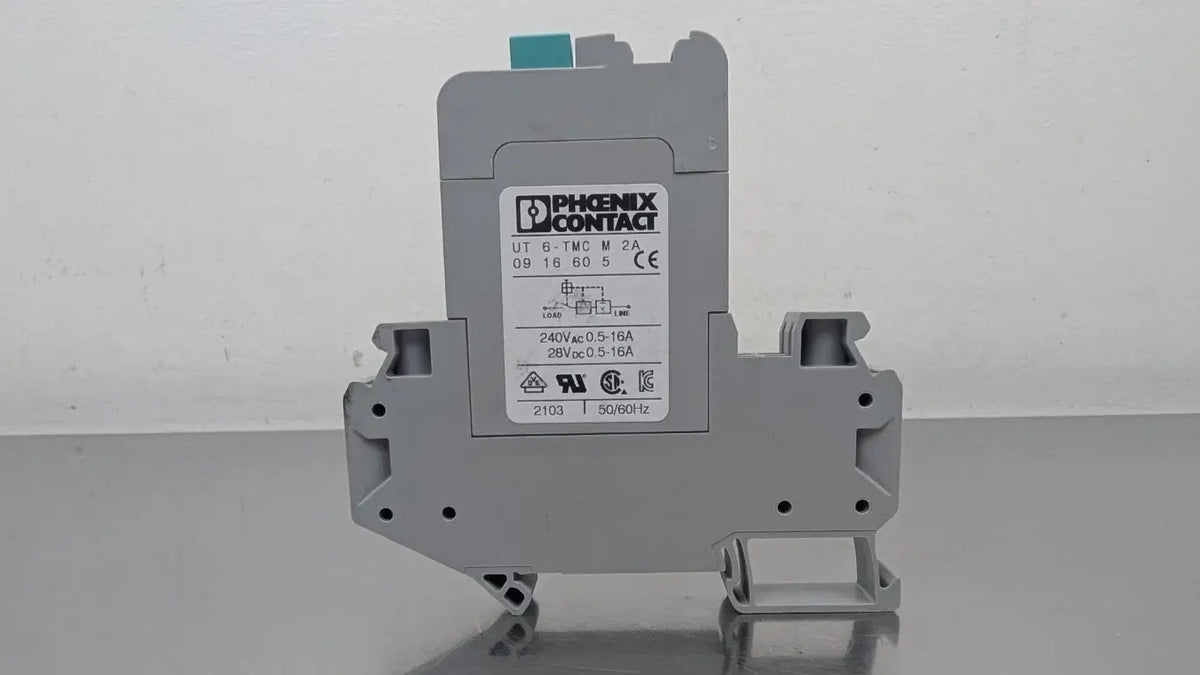 Phoenix Contact Thermal Circuit Breaker 240 V/AC 1 A UT 6-TMC M 1A 6 pcs. (0916604)