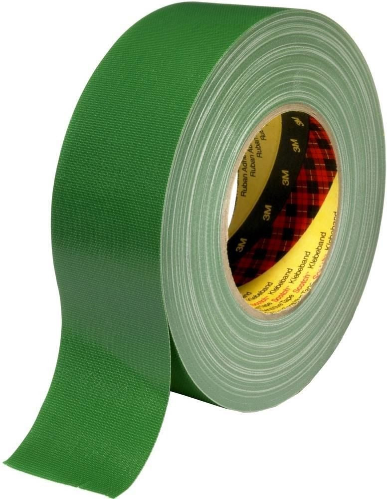 3 M 389GR50 Fabric Adhesive Tape Scotch® Green 50 m x 50 mm (389GR50)