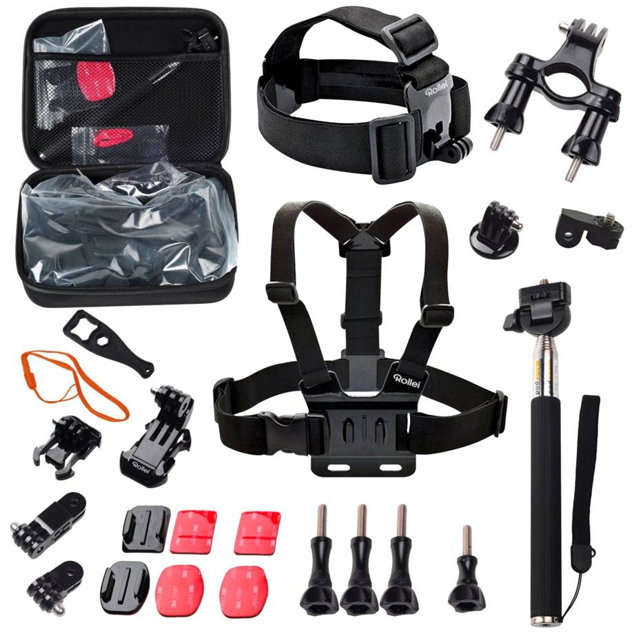 Rollei 21639 Camera Mount Accessory for Action Cameras (0093700)