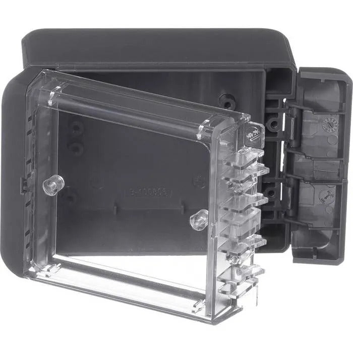 BOPLA Wall-Mounted Enclosure, Polycarbonate, Graphite Grey (RAL 7024), 60 x 80 x 113 mm (96022124)