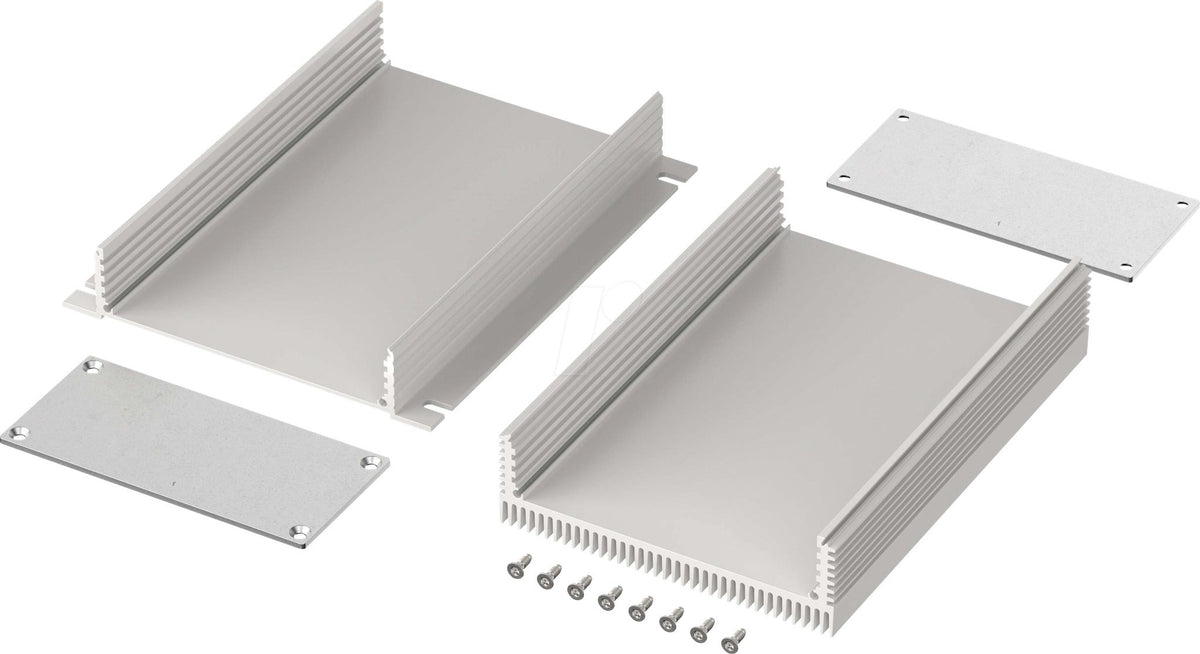 Bopla Profile Enclosure 105 x 48 x 160 mm Aluminum (anodized) FILOTEC F 1048-160 WL (97218160.H)