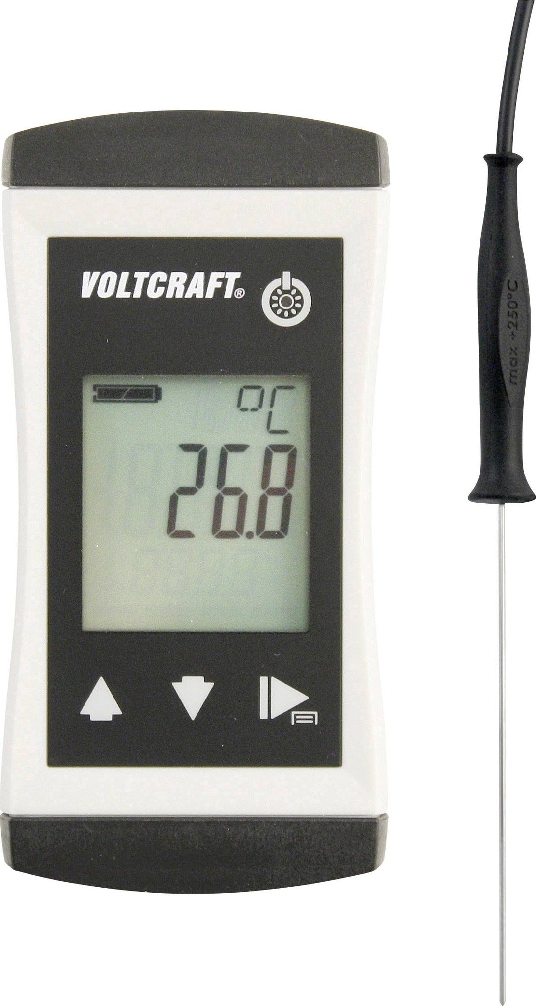 VOLTCRAFT PTM-100 Temperature Meter -200 to 450 °C Pt1000 IP65 VC-8603570
