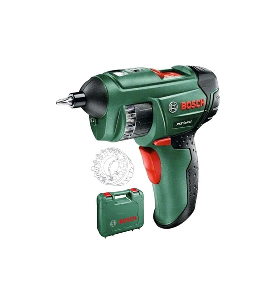 Bosch Cordless Screwdriver PSR Select - 0603977005