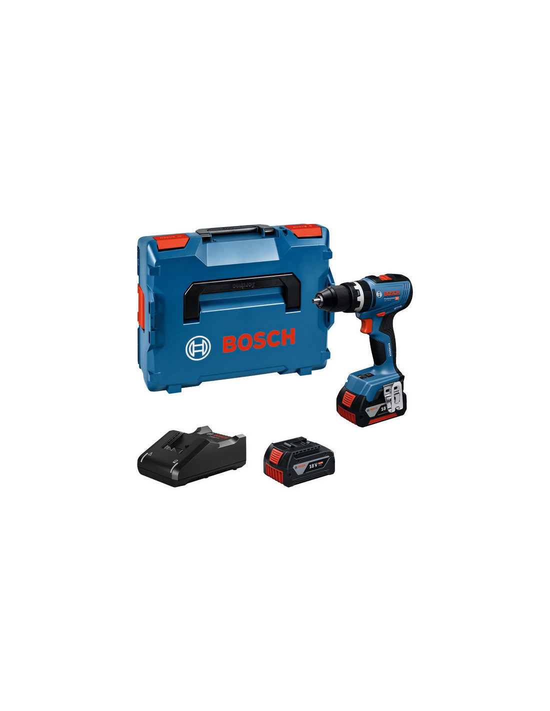 Bosch GSB 18V-65 Cordless Impact Drill/Driver 2x5.0Ah 06019N3303