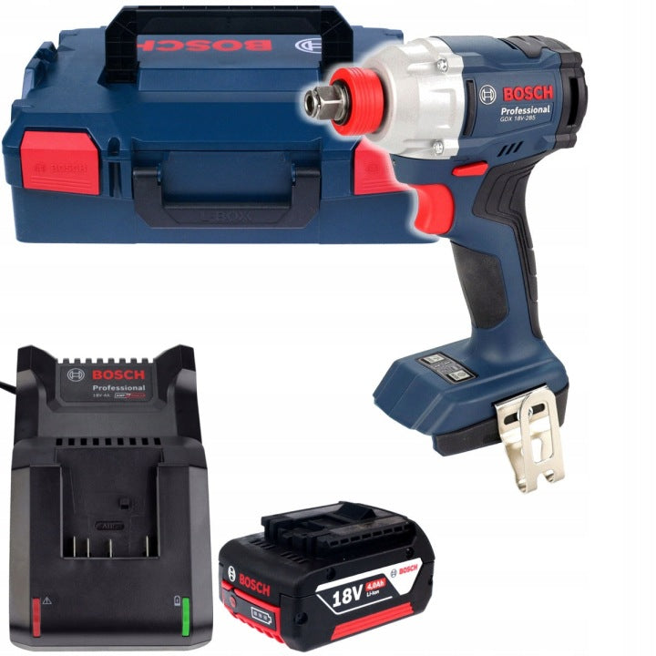 Bosch GDX 18V-285 Cordless Impact Wrench 2x4.0Ah (06019N2102)