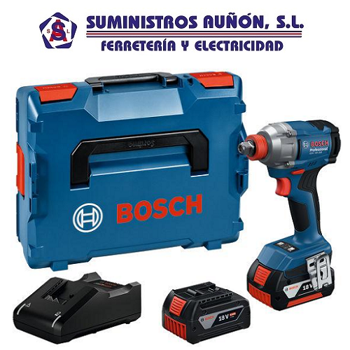Bosch GDX 18V-285 Cordless Impact Wrench 2x4.0Ah (06019N2102)