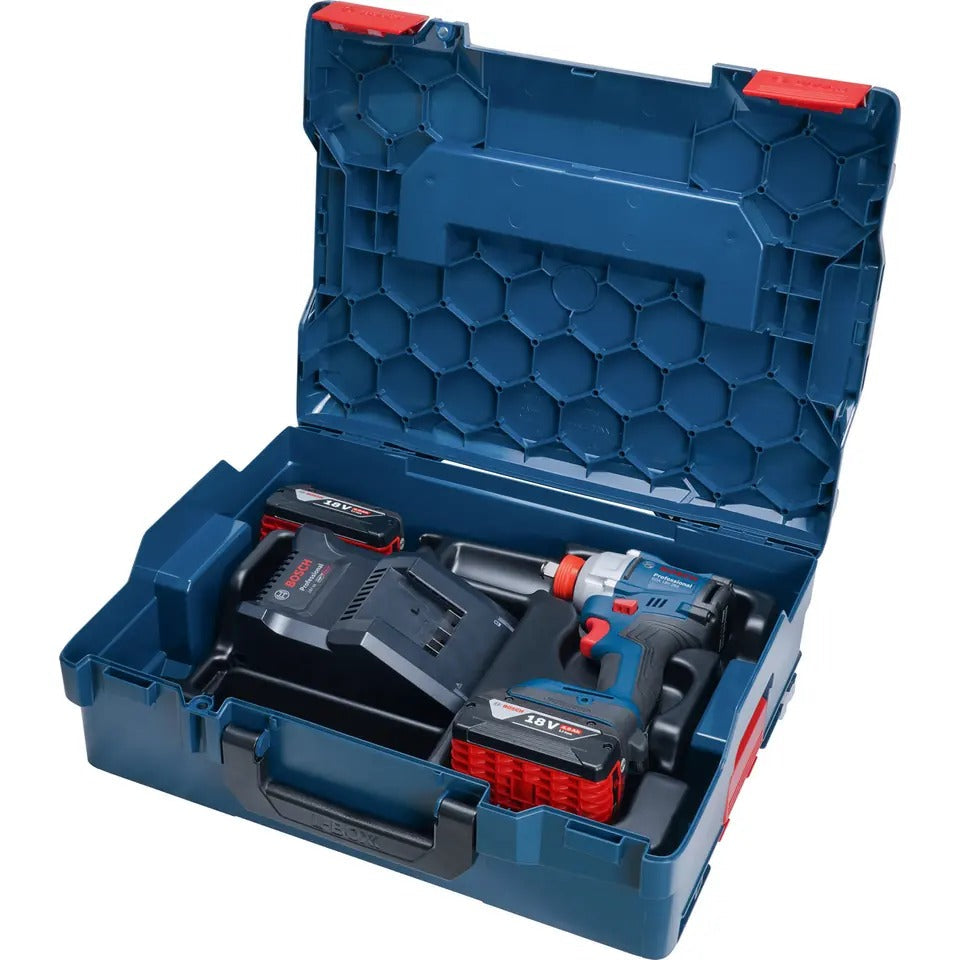 Bosch GDX 18V-285 Cordless Impact Wrench 2x4.0Ah (06019N2102)