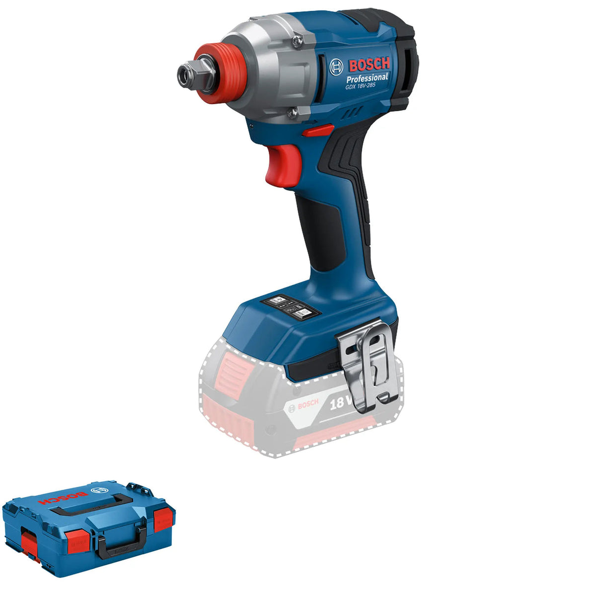 Bosch GDX 18V-285 Cordless Impact Wrench 285 Nm 18 V (06019N2100)