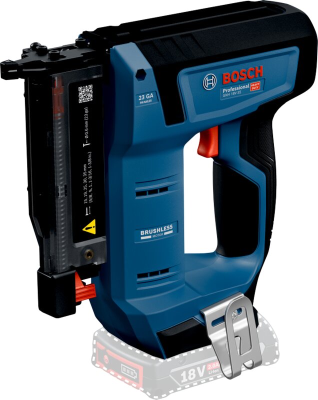 Bosch GNH 18V-35 Professional Cordless Wood Nailer - 18V - Without Battery - 0601482701