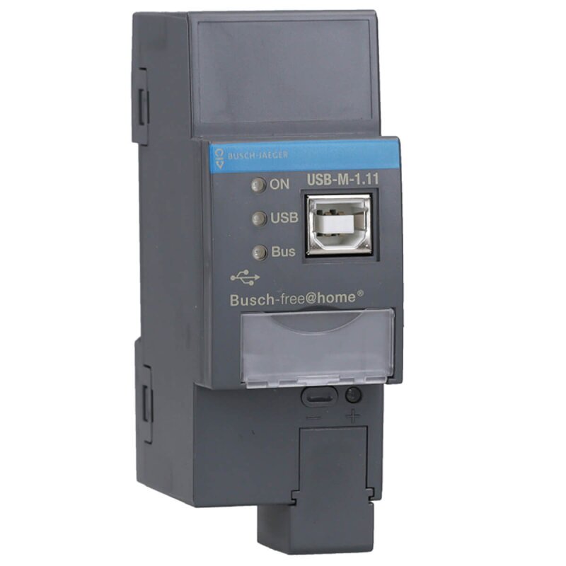 Busch-Jaeger USB Interface REG USB-M-1.11 - KNX Radio Bus System Compatible 2CDG510013R0021