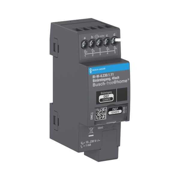 BUSCH JAEGER Binary Input 4-way BI-M-4.230.1.11 2CDG510016R0021