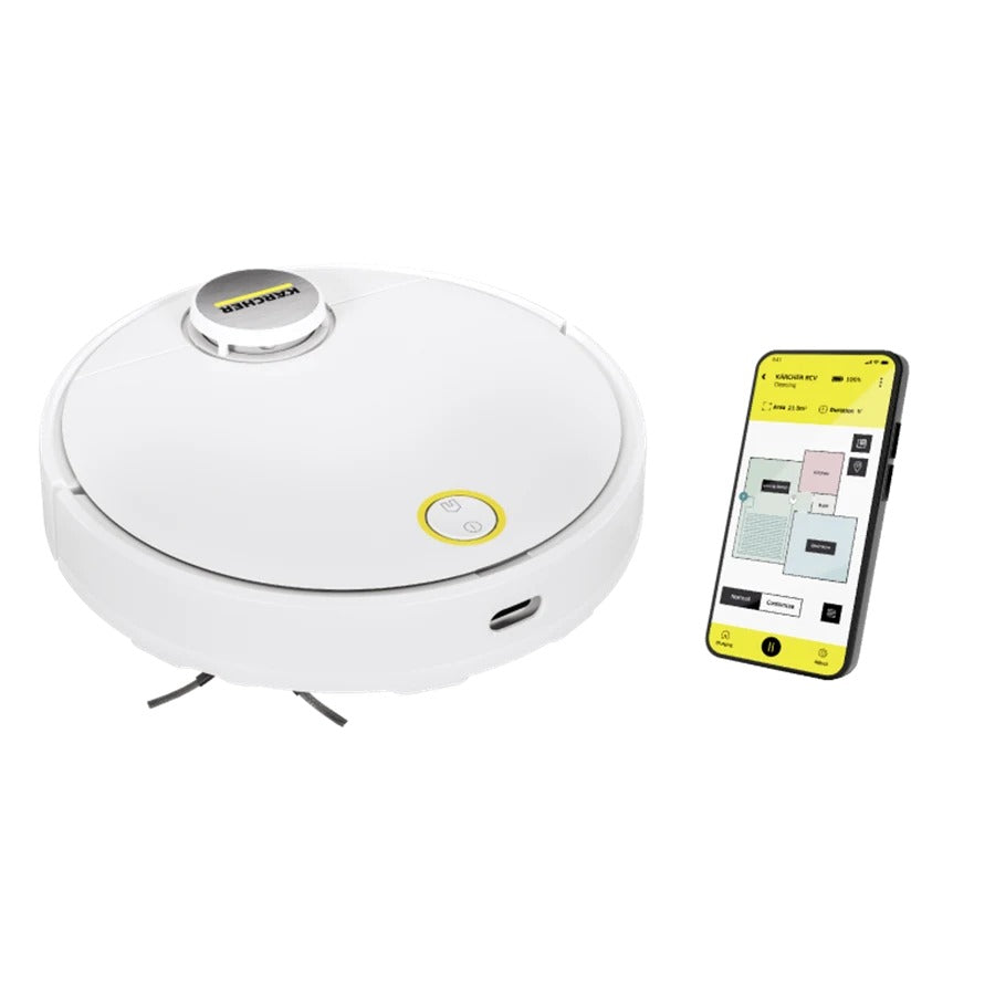 Kärcher RCV 3 Robotic Vacuum Cleaner and Mop with Charging Station