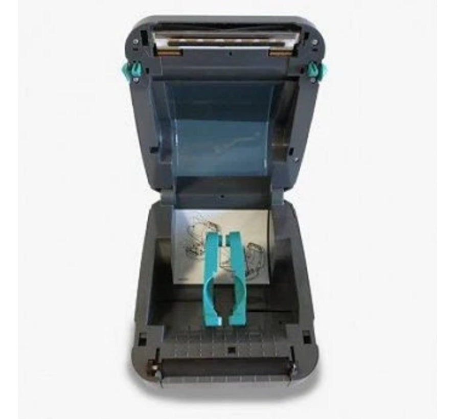 Zebra Z-Band Splash Blue 25.4 x 254 mm Water-Resistant Wristband for GK Series GK420 GC420 GX420 GX430 28XX