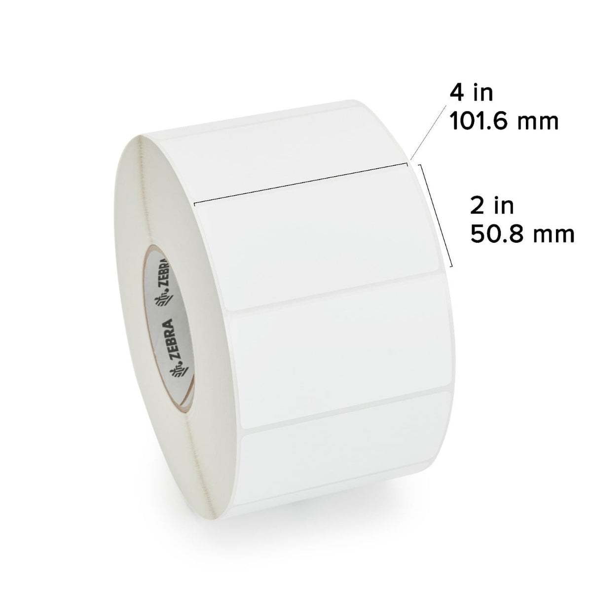 Zebra Z-Perform 1000D 60 Receipt Rolls - Thermal Paper - 58 mm x 250 m - 12 Pieces (01942-058Z)