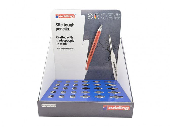 EDDING Display DIY Deep Hole Marker Pencil white HB 2.0 - 1 Set