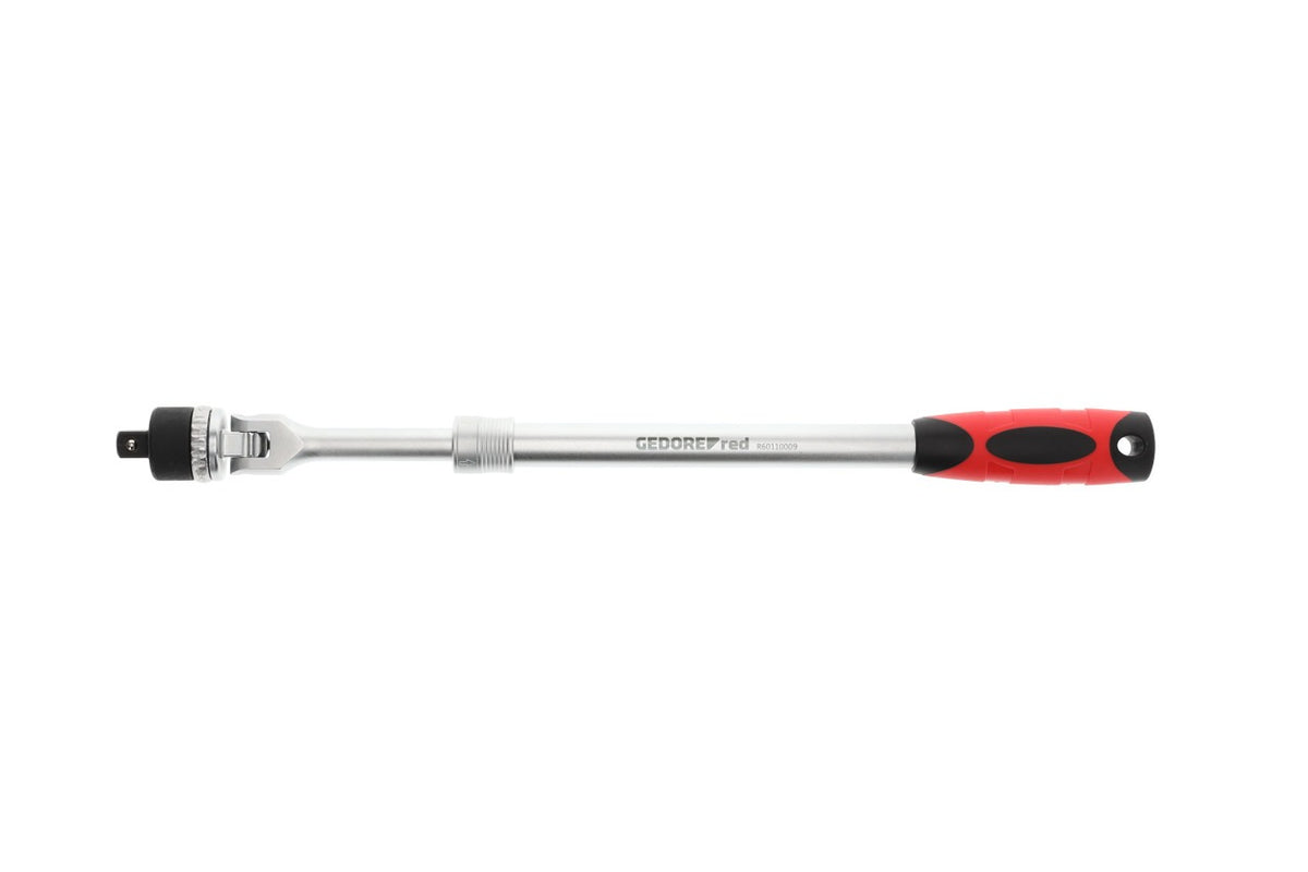 Gedore Ged Rd 2KGlk-Telescopic Ratchet Wrench 1/2 L430-580 (3300523) Gnawers1/2