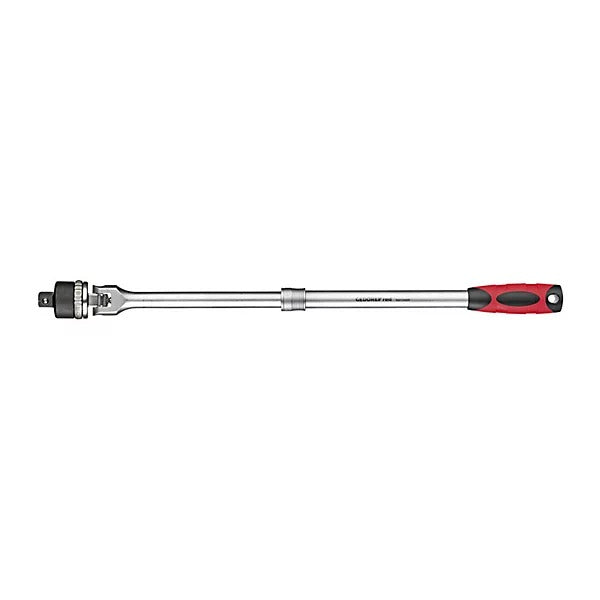 Gedore Ged Rd 2KGlk-Telescopic Ratchet Wrench 1/2 L430-580 (3300523) Gnawers1/2