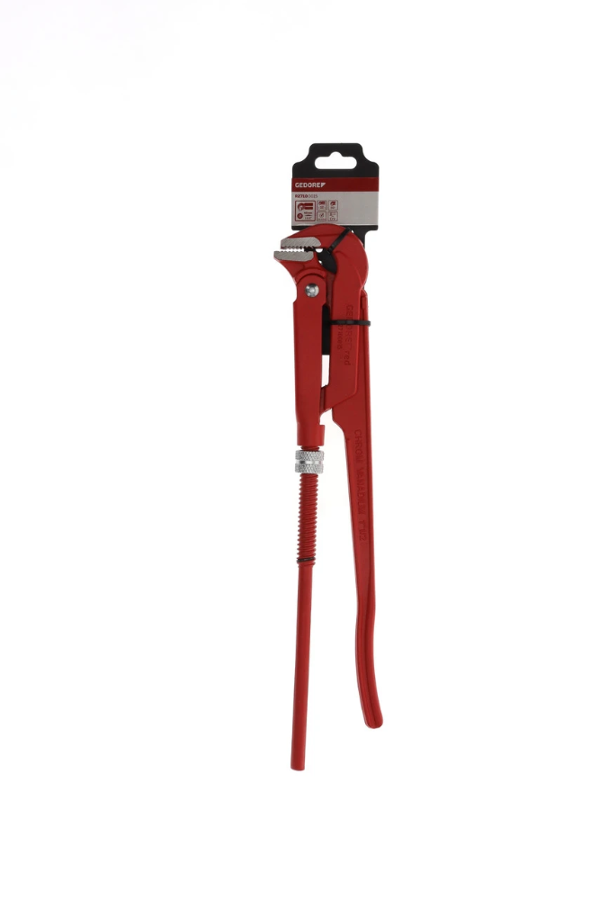 GEDORE red Pipe Wrench 90° SV Model 1.1/2" 420 mm - R27100015