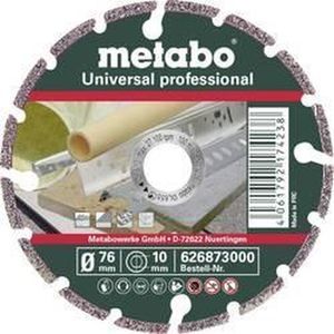 Metabo UP Professional Diamond Cutting Disc 76 mm for Hard Materials 626873000