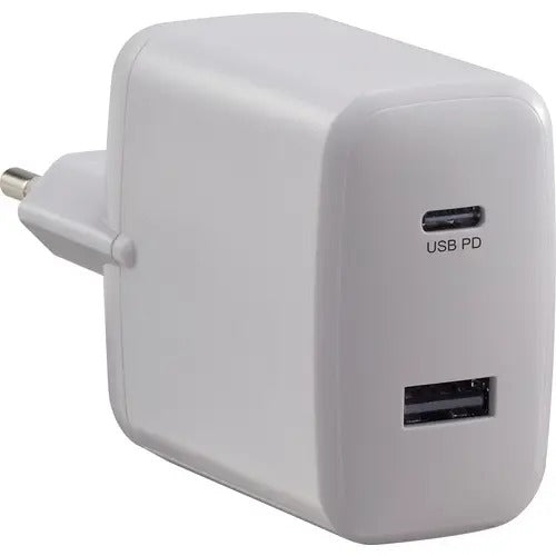 VOLTCRAFT UC-2ACX001 VC-11501480 USB Charger Socket - 2 x USB, USB-C - 3000 mA (VC-11501480)