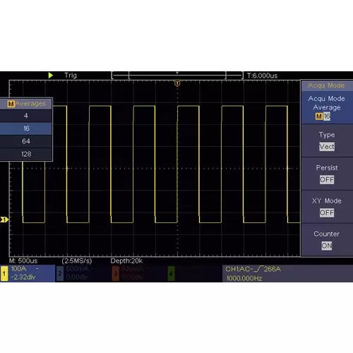 VOLTCRAFT DSO-2104 Digital Oscilloscope 100 MHz 4-Channel 1 GSa/s 80 kpts 8-Bit (VC-11539895)