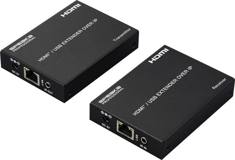 SpeaKa Professional SP-HDE-350 HDMI Extender via RJ45 with KVM Function (SP-12774724)
