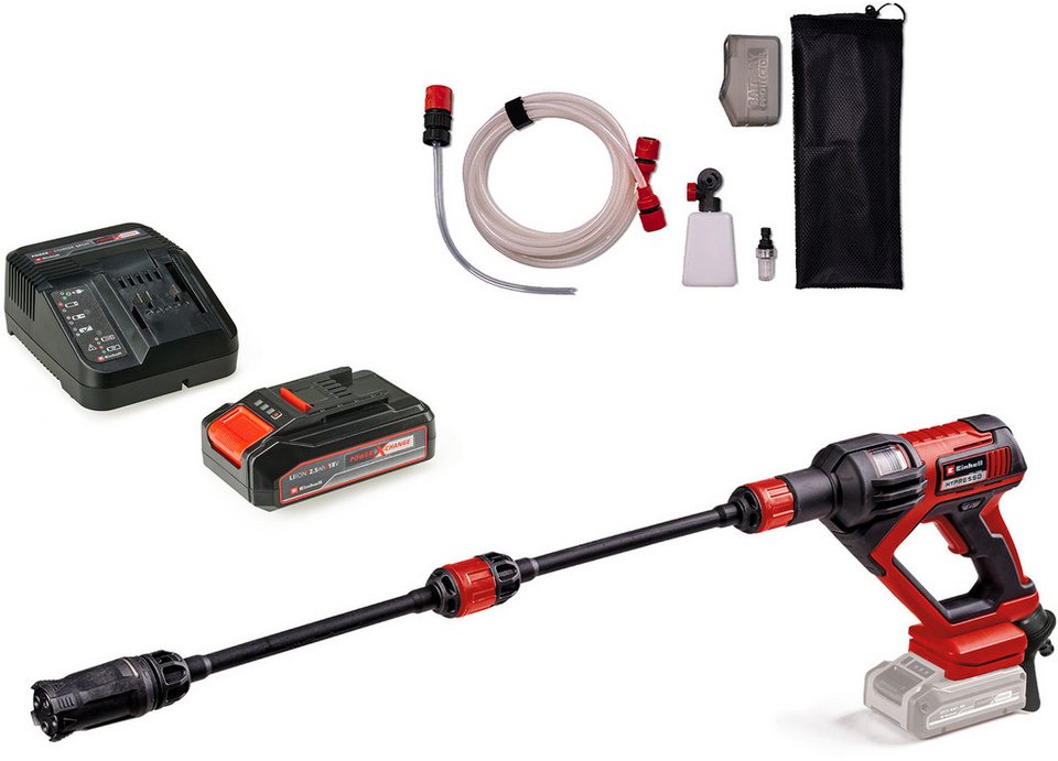 Einhell HYPRESSO 18/24-1 Cordless Pressure Washer 24 bar - Model 3304332+1668363