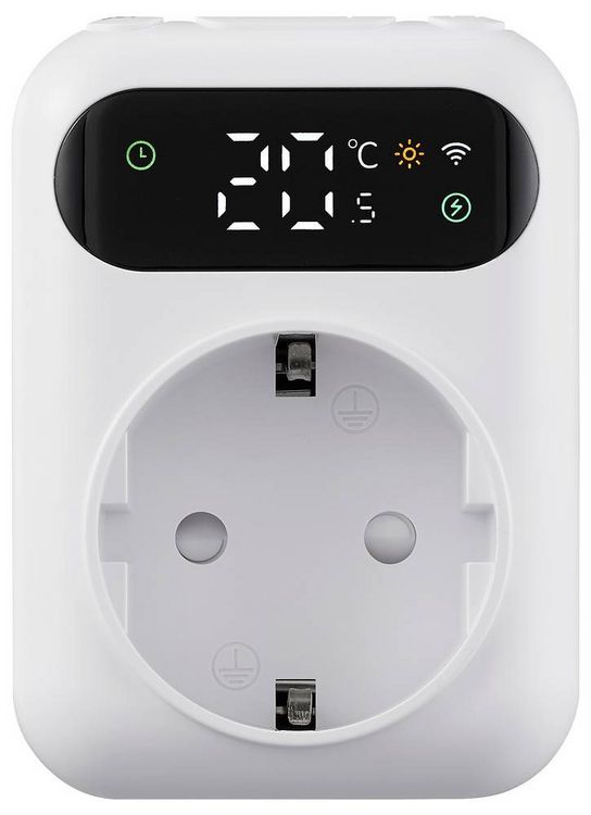 Sygonix SY-6824096 Universal Thermostat Plug-in Weekly Program - 1 pc.