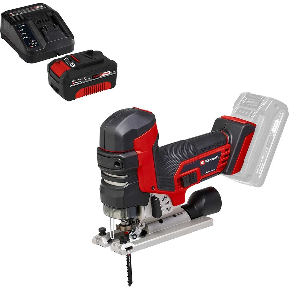 Einhell Cordless Jigsaw TP-JST 18/135 Li BL - Brushless - Without Battery and Charger