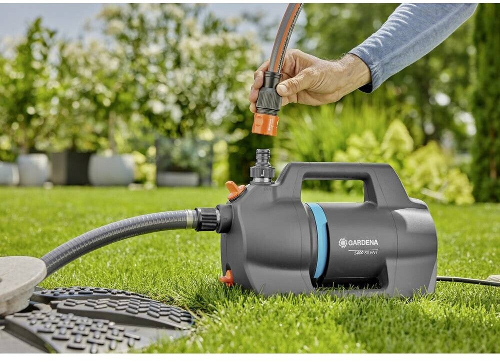 Gardena 5400 Silent Garden Pump - 5,400 l/h - 09086-20