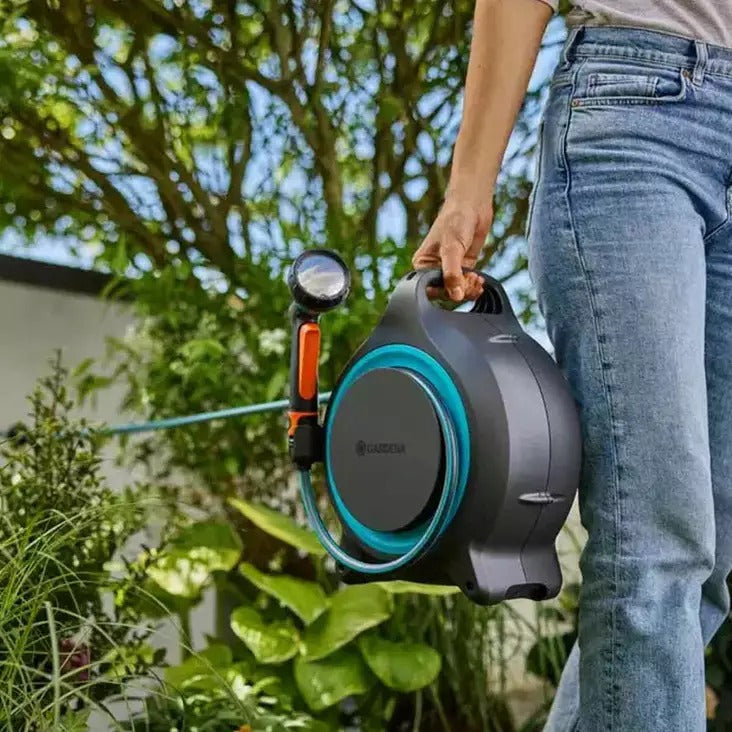GARDENA MoveMatic Hose Reel 12.5 m + 1.5 m - 18690-20