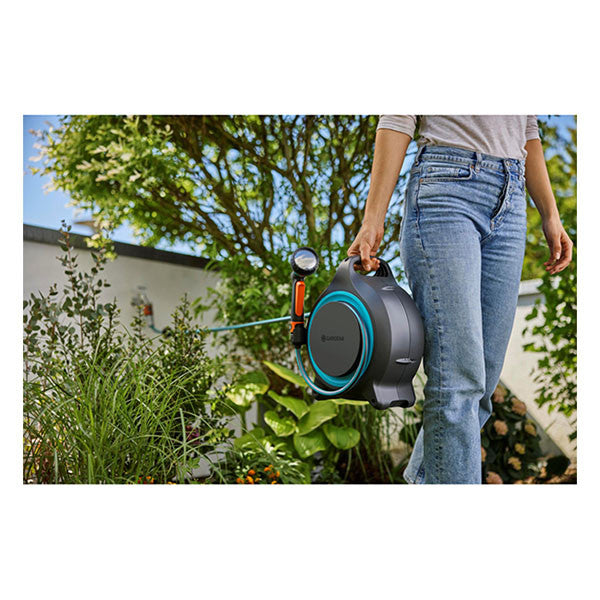 GARDENA MoveMatic Hose Reel 12.5 m + 1.5 m - 18690-20