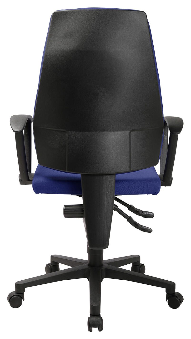 TOPSTAR MAXX 500 Office Chair - Blue Fabric - Black Frame (M500RG26)