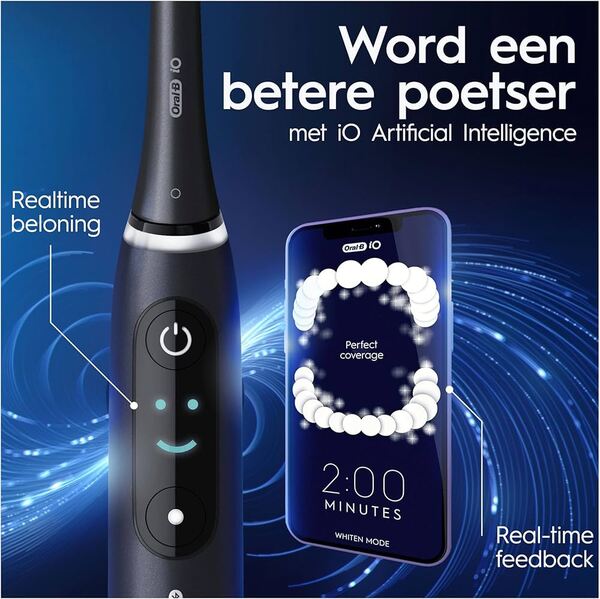 Braun Oral-B iO Series 8 Plus Edition Black Onyx - Electric Toothbrush - Model 4210201444312