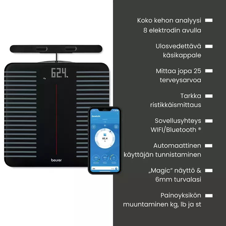 Beurer BF 990 Digital Personal Scale, up to 180 kg capacity (10379)