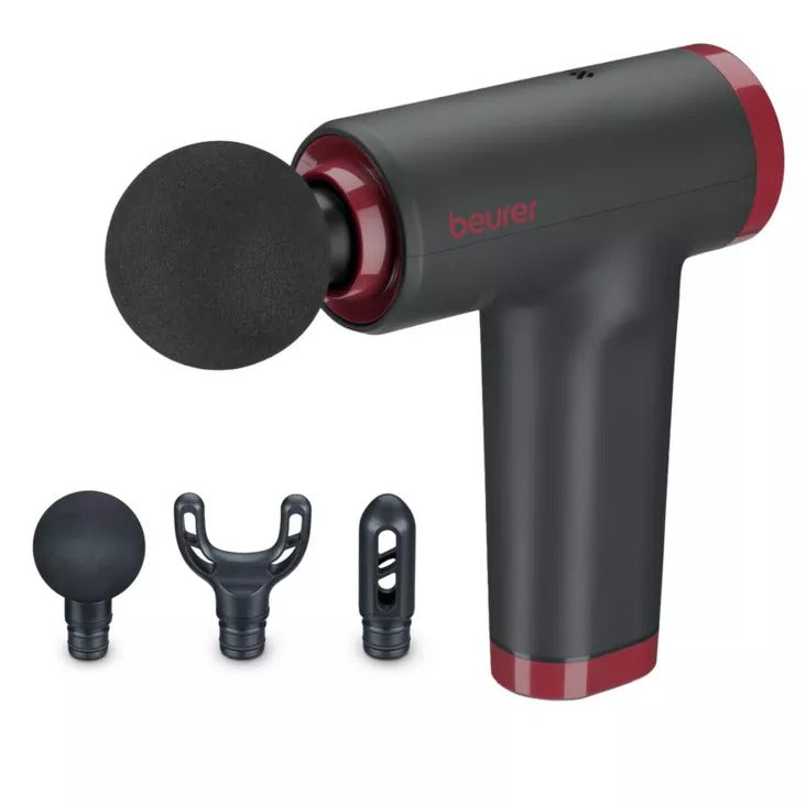 Beurer Massage Device, 5 Intensity Levels, 3 Attachments, Muscle Massage