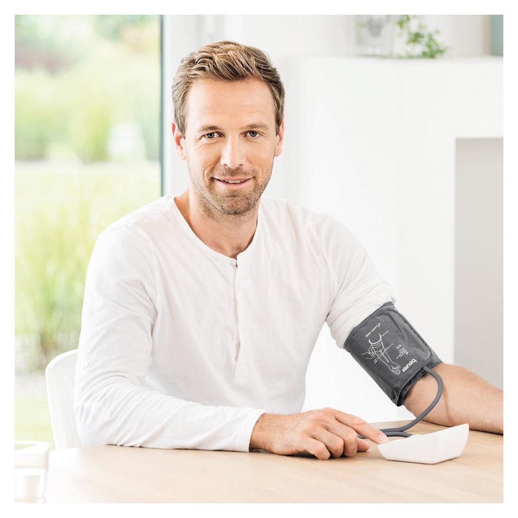 Beurer Blood Pressure Monitor - Fully Automatic Upper Arm Measurement - 4 Memory Locations - BM 27