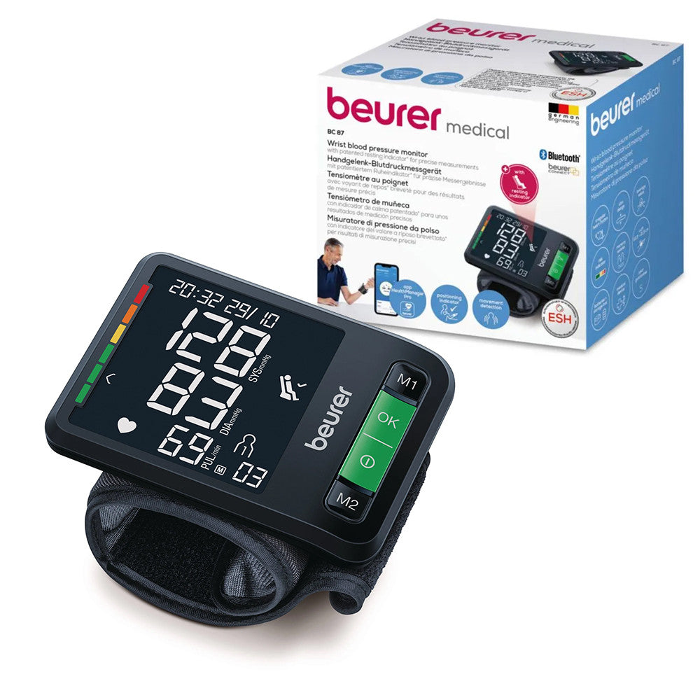 Beurer BC 87 Bluetooth Blood Pressure Monitor Wrist BC087