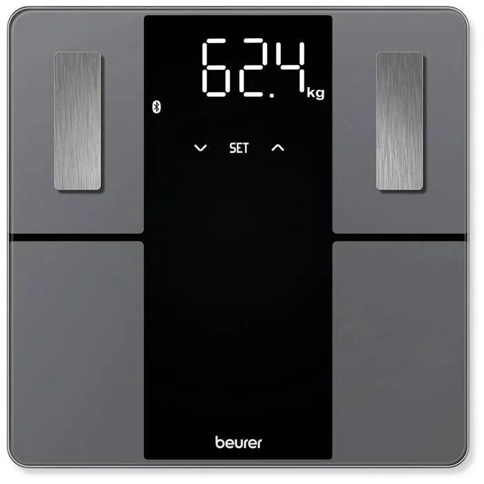 Beurer Digital Personal Scale, LED Display, BMI Measurement, Up to 180 kg (760.11)