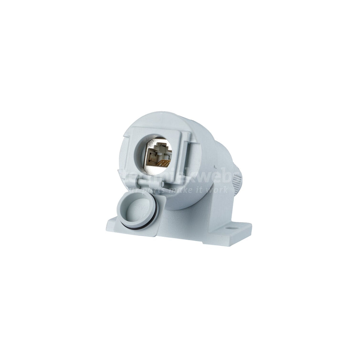 MetzConnect BTR IT CONNECT E-DAT Industry IP67 V6 8(8) AP/KK Cat.6A - Light Grey - 1309410003-E