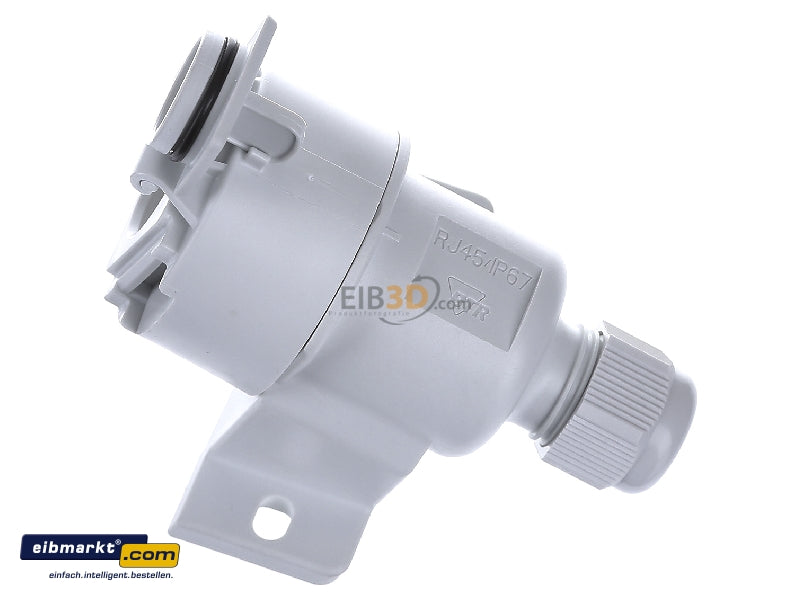 MetzConnect BTR IT CONNECT E-DAT Industry IP67 V6 8(8) AP/KK Cat.6A - Light Grey - 1309410003-E
