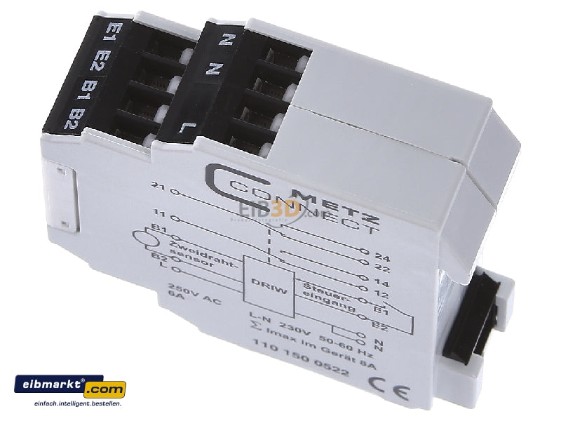 METZ CONNECT DRIW-E16 Power Relay - Black/White (1101500522)