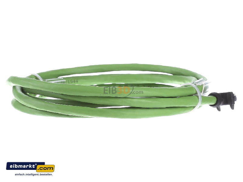 METZ CONNECT Network Cable - 8-pin M12-X (M) to RJ-45 (M) - 2.0 m - Shielded - CAT 6a - Green (142M2X15020)