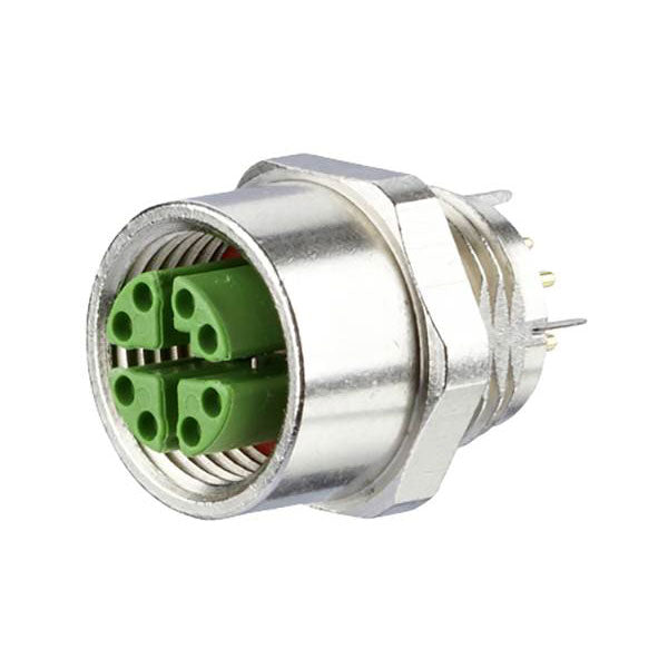 METZ CONNECT Network Cable 8-pin M12 10 m Green (142M2X12100)