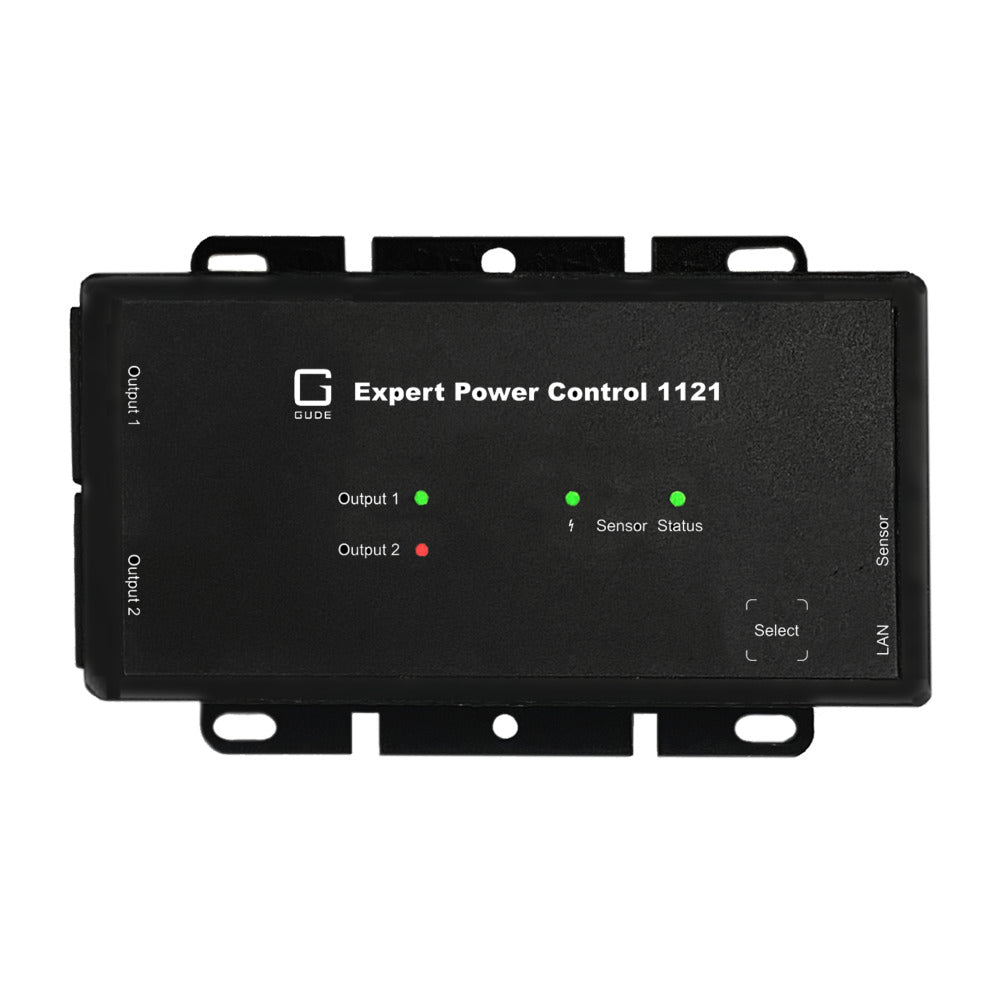Gude 1121-1 Dual-Switched PDU with Measurement and Monitoring 10A 2xC13 1xSen.PortÜSS