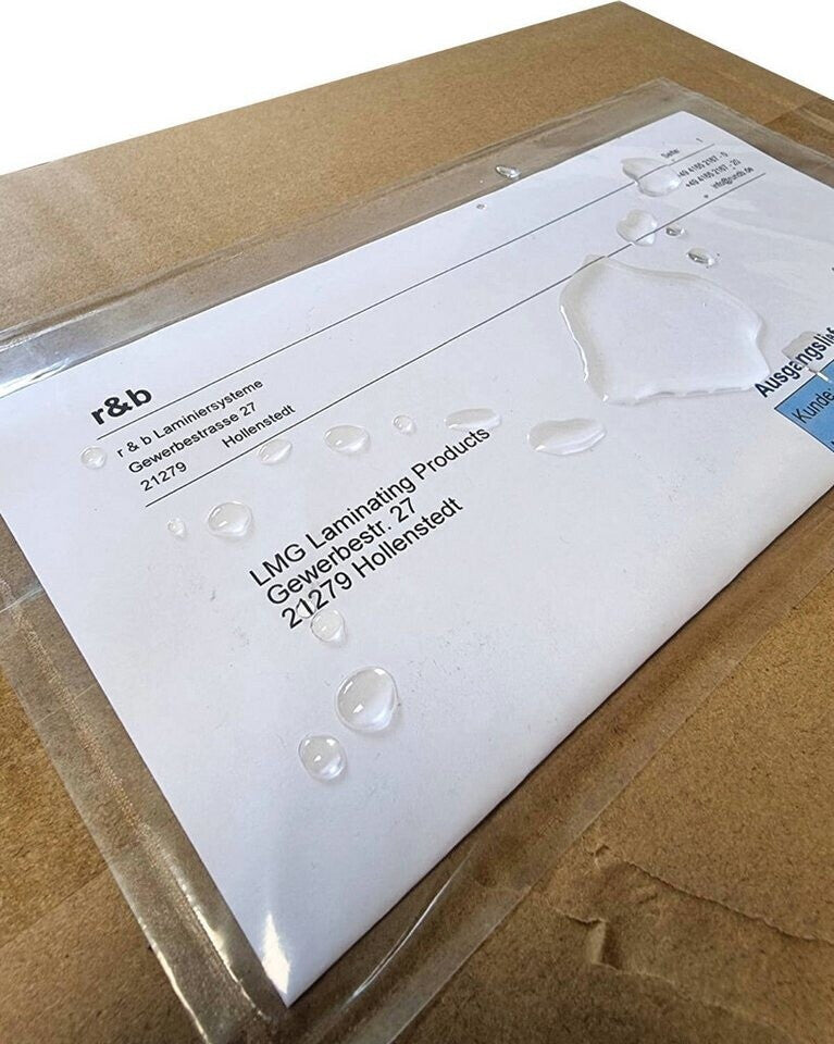 LMG Signal Technology Delivery Note Pouches Plastic DIN Long 100 pcs. (DLPEN-1000)