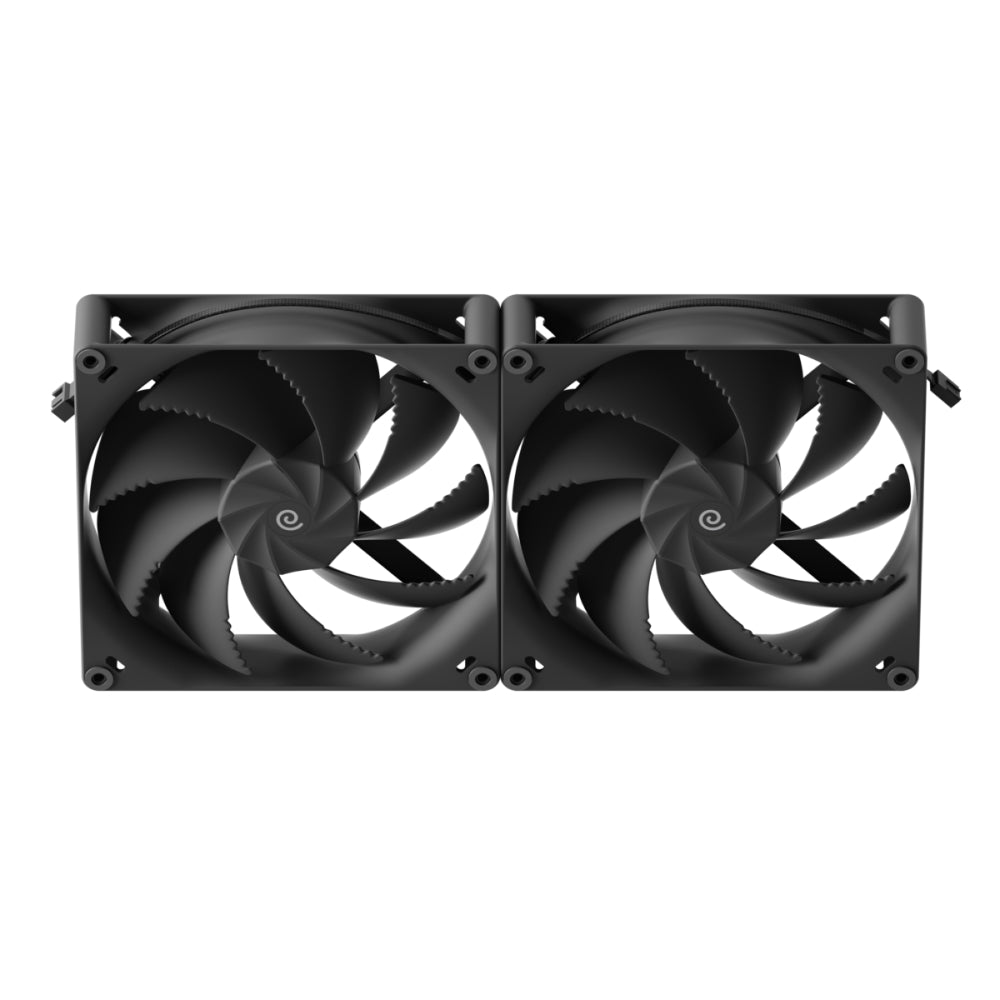 HAVN H18 PWM Fan - 2-Pack, 180 mm, Black (HVN-FS-H1840-02-DUO)