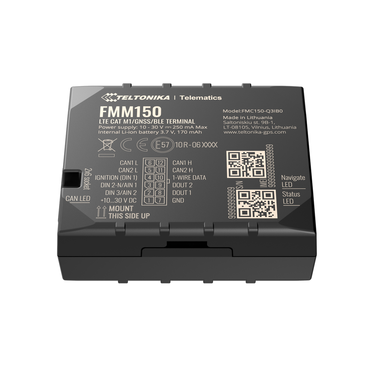 Teltonika GPS Tracker FMM150 Vehicle LTE/GSM/GNSS/BLE 4.0 (FMM150)