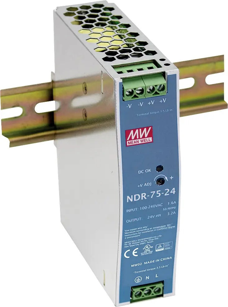 MDT STV-0024.01 Bus Power Supply, 4TE, 750mA, 24VDC Busspan.versorg.4TE
